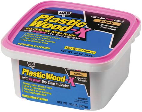 I think the traditional type of <b>wood</b> <b>filler</b> would have worked better as it is much thicker. . Dap plastic wood filler review